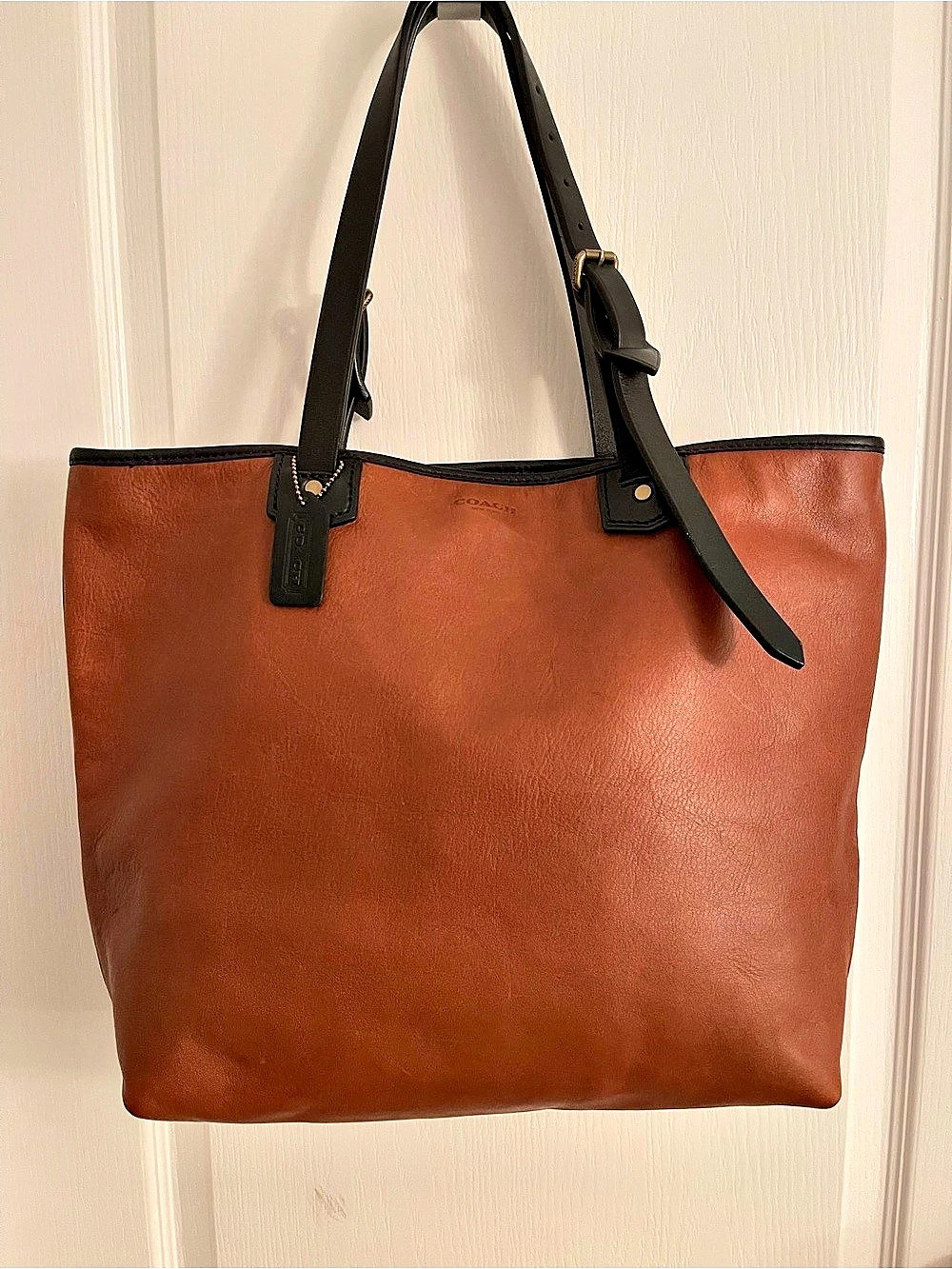 Vintage Coach Tote Bag